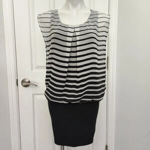 BCX Black & White Mini Dress